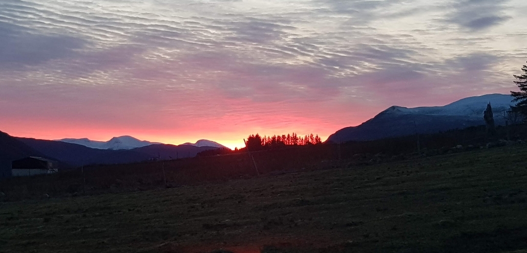 Highland Scenery- Sunrise
